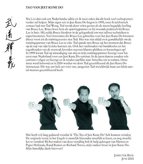 tao of jeet kune do auf deutsch